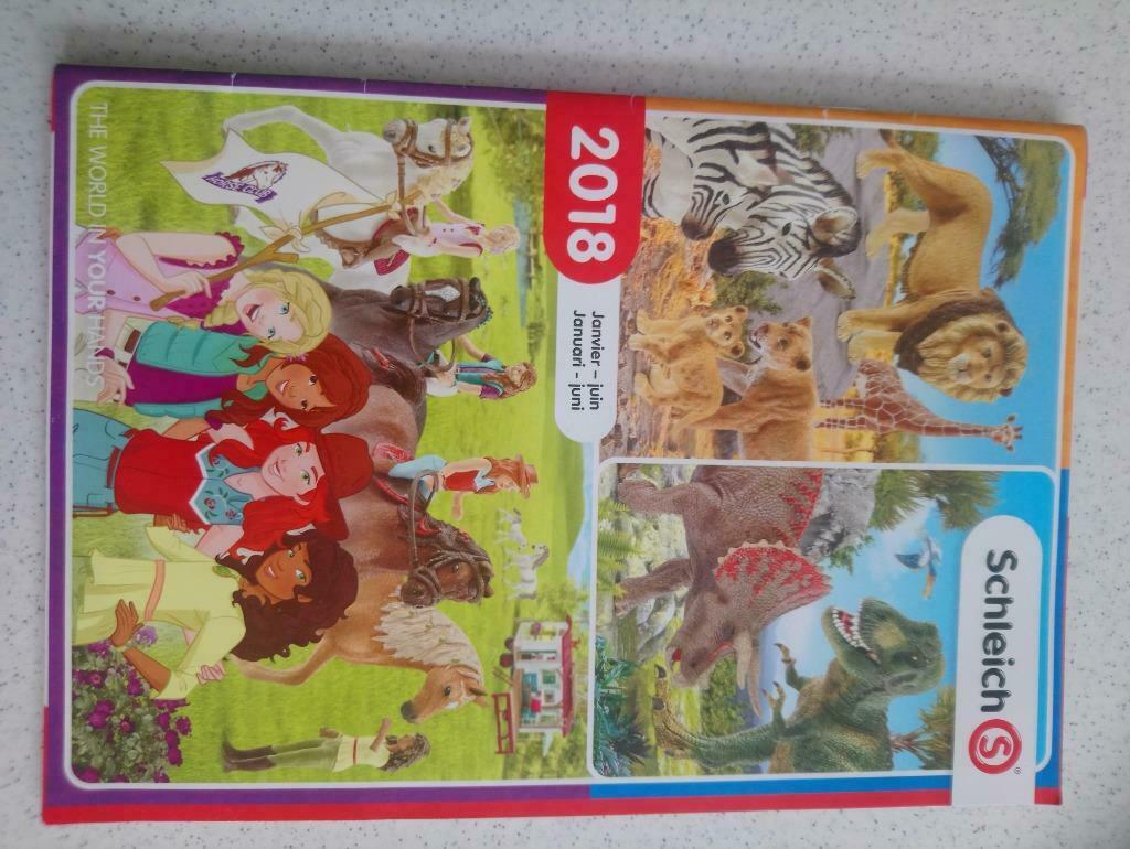 Catalogue officiel Schleich 2018 (janvier à juin) schtroumpf, Collections, Schtroumpfs, Neuf, Autres types, Différents Schtroumpfs