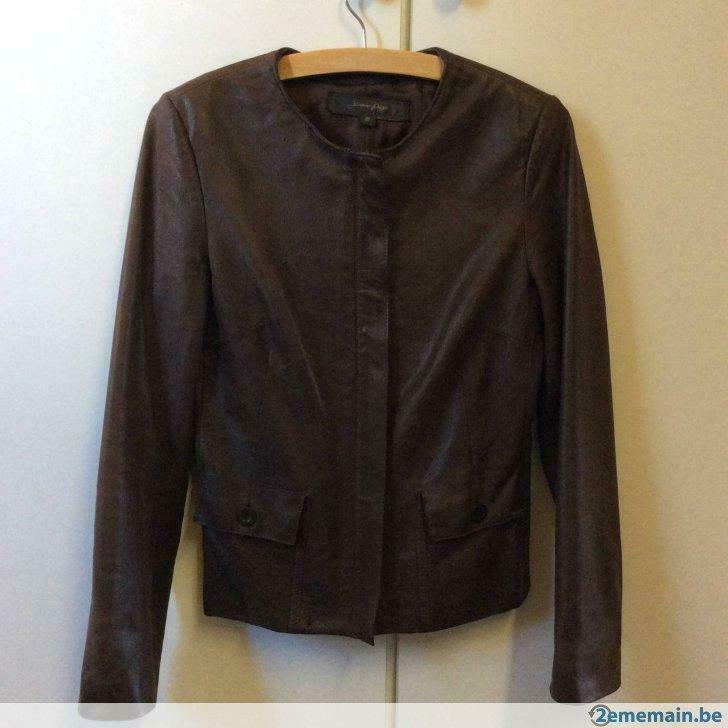 Veste en cuir brun, Vêtements | Femmes, Enlèvement, Porté