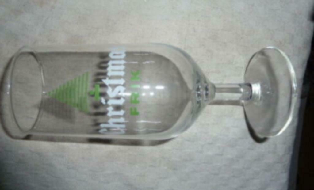 #B bier glas CHRISTMAS FRIK Brouwerij de Zwaan - Lauwe 25cl, Collections, Enlèvement ou Envoi, Neuf, Verre à bière