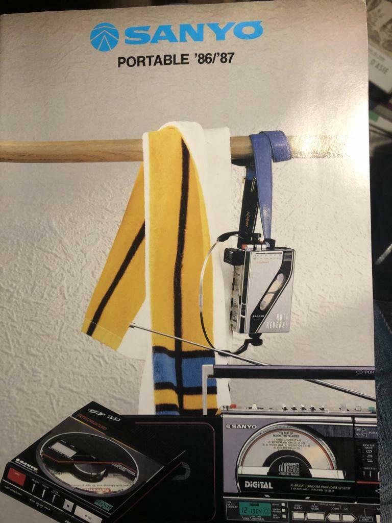 Sanyo Catalogue, Portable 86/87, Neuf, Enlèvement ou Envoi, Catalogue, Sanyo