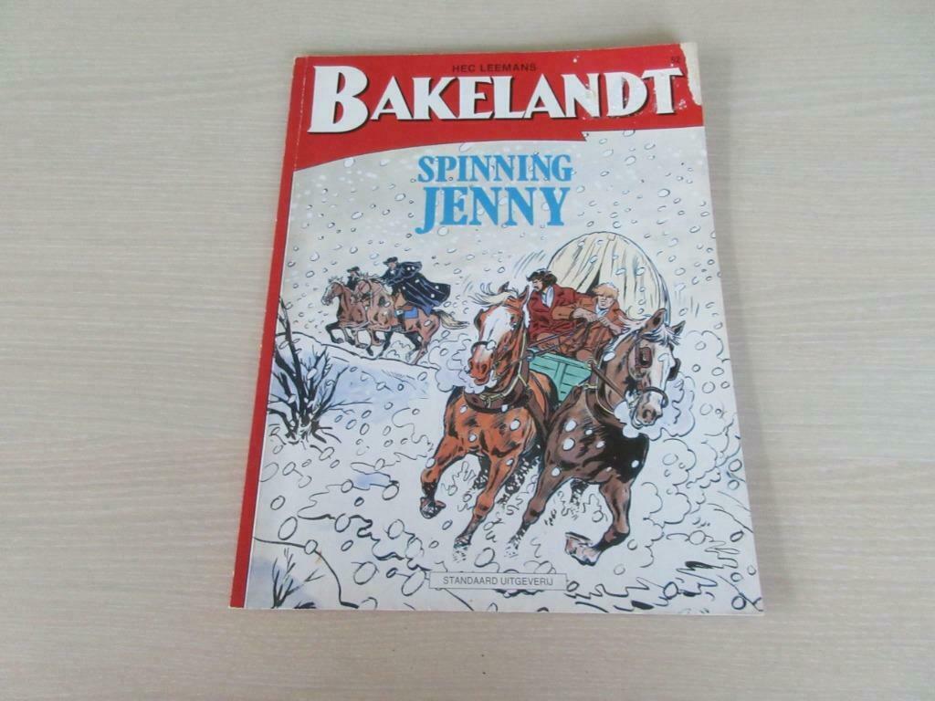 'Spinning Jenny', serie 'Bakelandt', Hec Leemans, Eén stripboek, Ophalen, Zo goed als nieuw