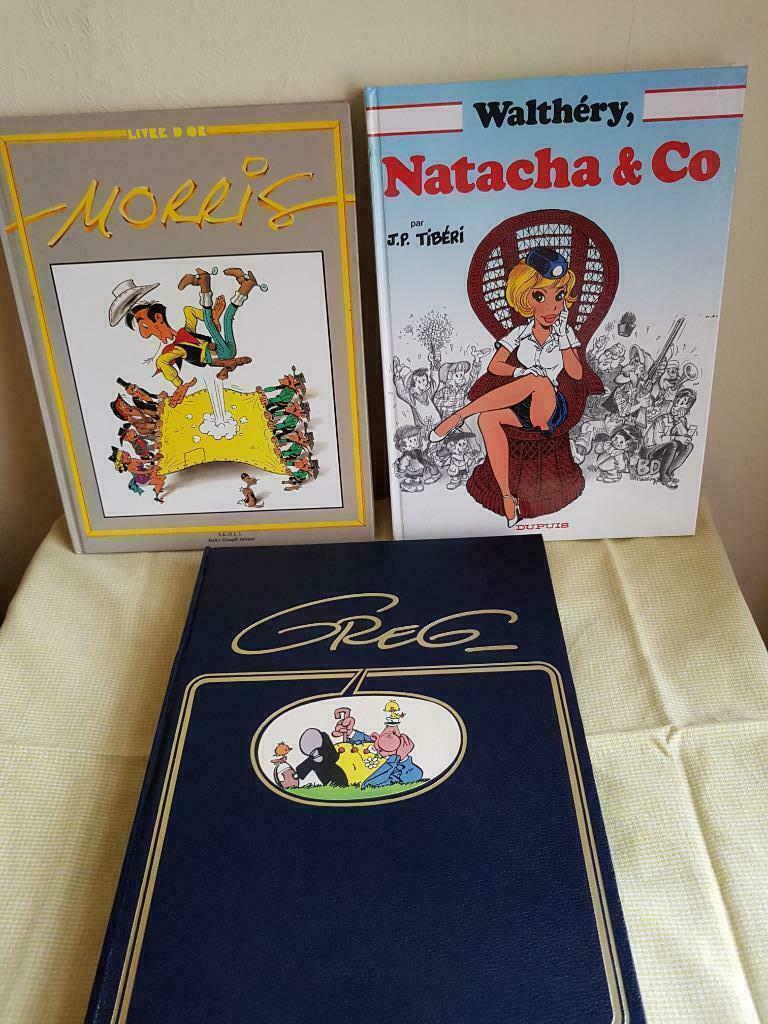 Lot de 3 albums BD Walthéry, Morris et Greg (Rombaldi), Livres, Enlèvement ou Envoi, Comme neuf