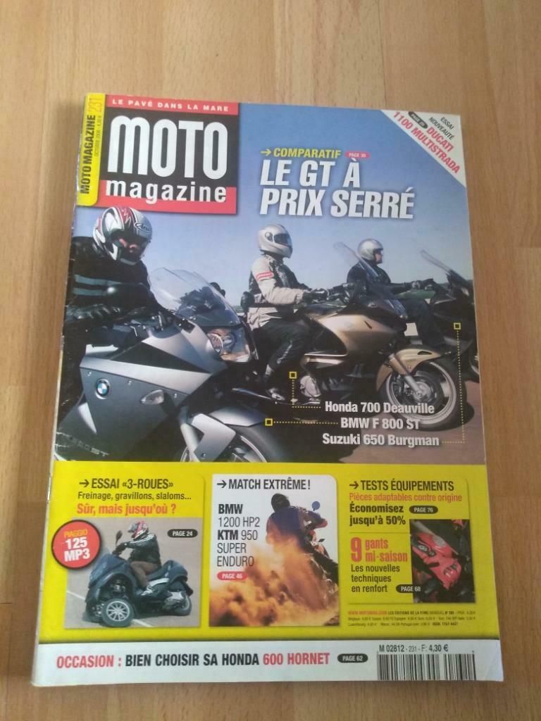 Moto magazine N 231 d'octobre 2006, Ophalen of Verzenden