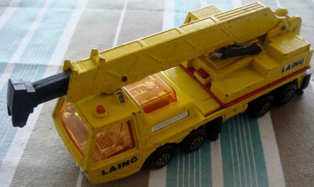 K-12 "Hercules" Machine Crane, Matchbox, Lesney P., 1974, Collections, Enlèvement ou Envoi, Utilisé