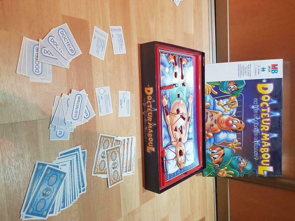 Jeu de société: Docteur Maboul, Enlèvement ou Envoi, Utilisé
