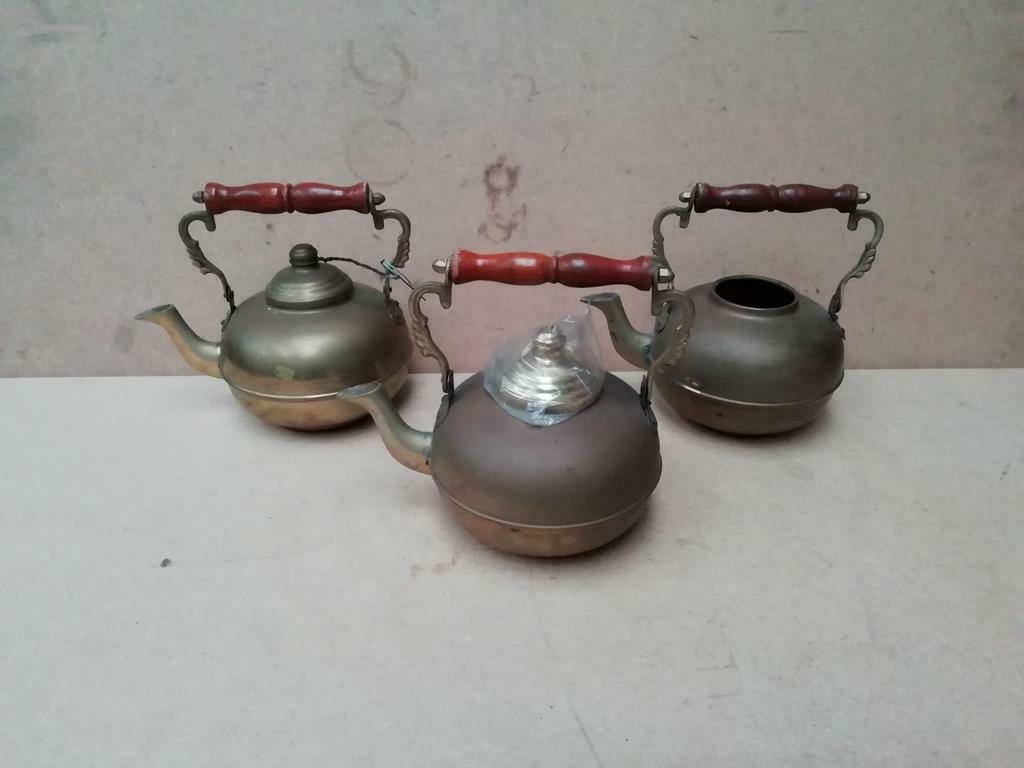 Koperen potten en pannen, Antiek en Kunst, Ophalen of Verzenden