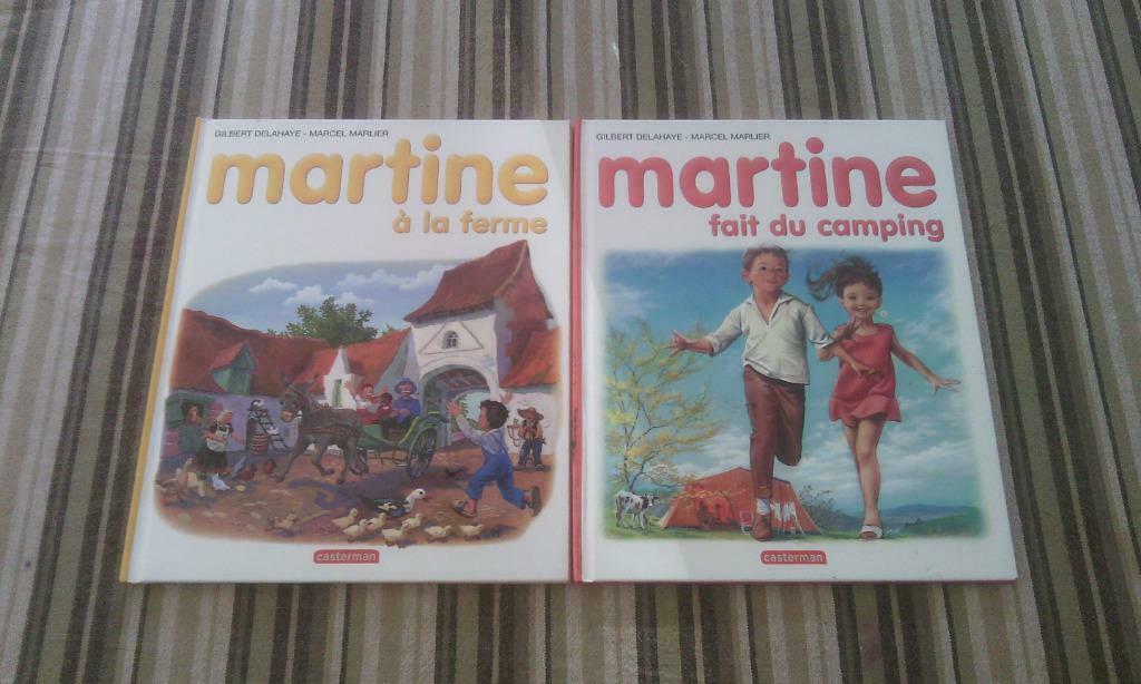 Lot de 2 livres Martine collection 1 et 9, Enlèvement, Utilisé