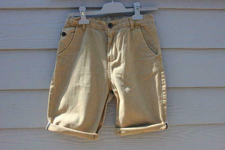 Bermuda beige Zara Boys (taille 152), Enlèvement ou Envoi, Utilisé, Garçon, Pantalon