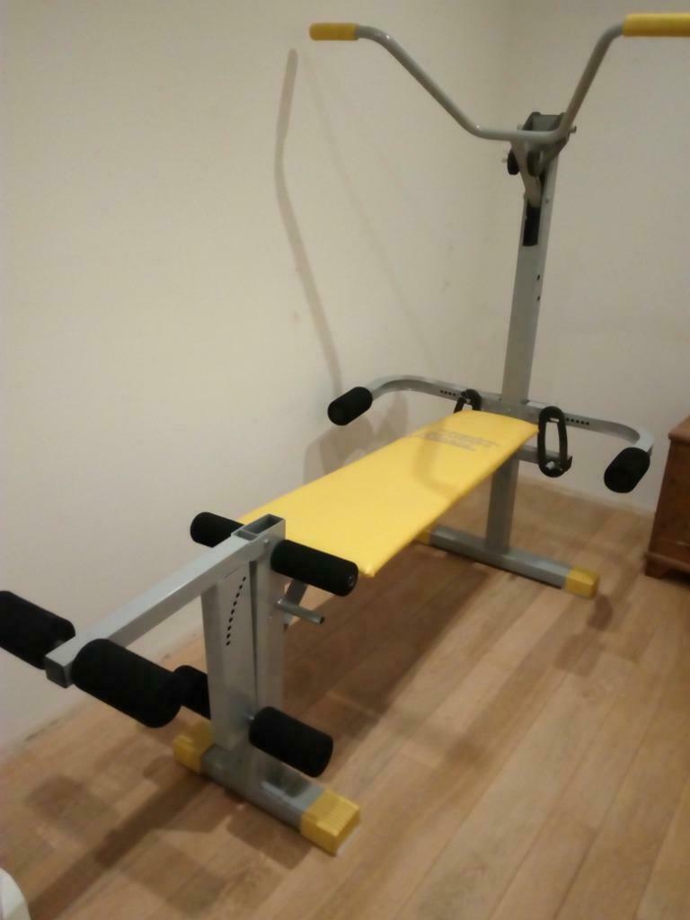 Banc de musculation, Enlèvement, Comme neuf, Jambes
