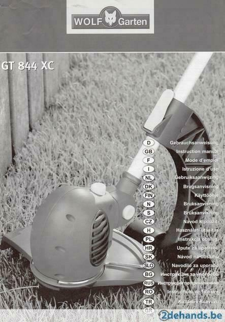 Graskanten snijder WOLF, Tuin en Terras, Ophalen of Verzenden, Gebruikt