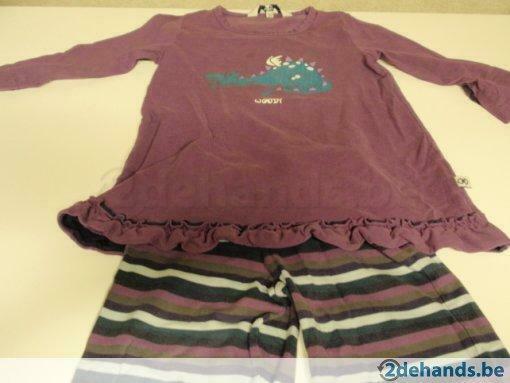 pyjama woody mt 92/2 jaar, Kinderen en Baby's, Ophalen of Verzenden, Gebruikt, Meisje, Nacht- of Onderkleding