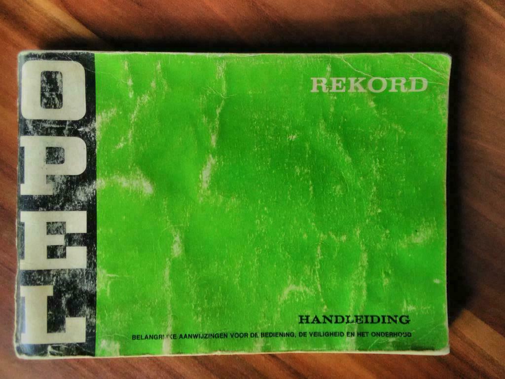 Opel Rekord, Ophalen of Verzenden