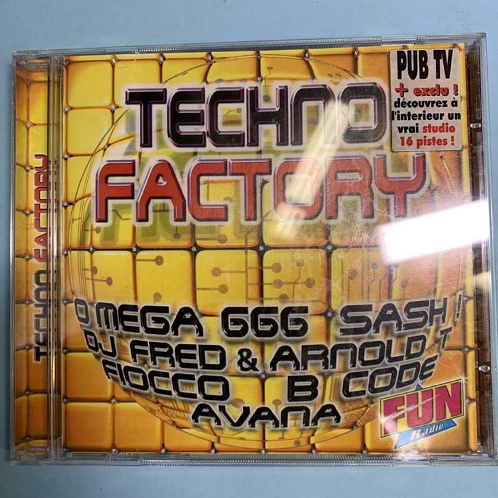 Techno factory, Cd's en Dvd's, Cd's | Dance en House, Ophalen of Verzenden, Techno of Trance