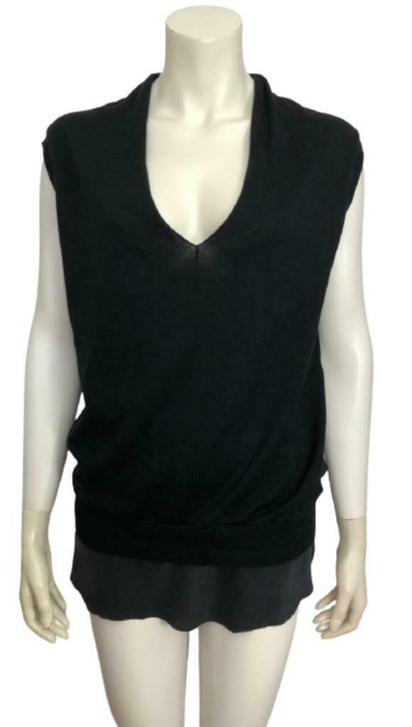 Zara mouwloos truitje met zijde - S - Nieuw, Kleding | Dames, Verzenden, Nieuw, Maat 36 (S), Zara