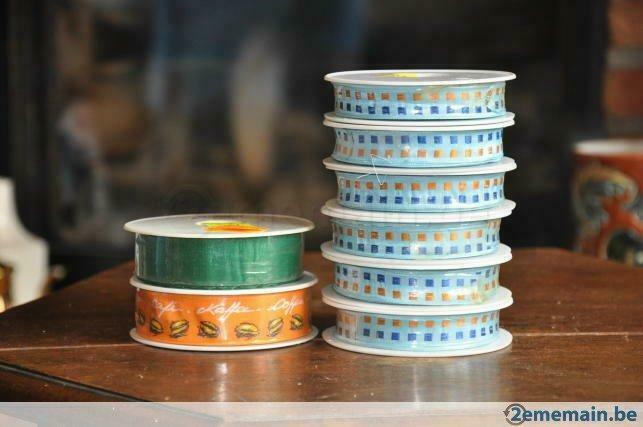 lot de 8 rouleaux de ruban en tissu déstockage, Neuf