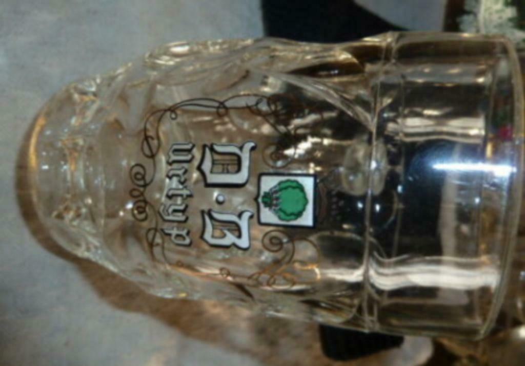 #B bier glas / pul D - B URTYP Brouwerij Wielemans Ceuppens, Collections, Verres & Petits Verres, Neuf, Verre à bière, Enlèvement ou Envoi