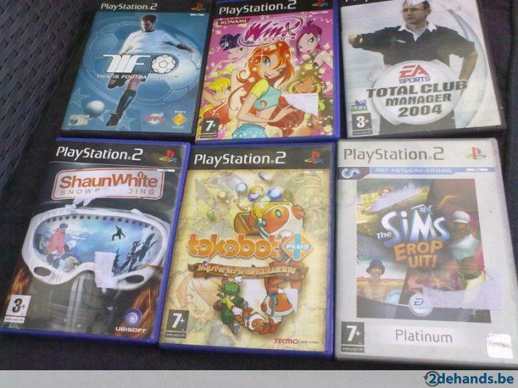 5 playstation 2 spelletjes, Games en Spelcomputers, Ophalen of Verzenden, Gebruikt