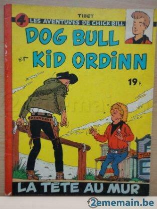 1959 chick bill n°4 tibet éditions du lombard Lombard BD bd, Enlèvement ou Envoi, Utilisé