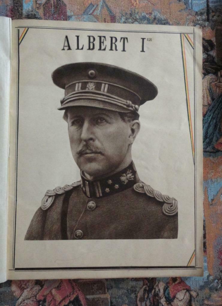 recueil documents roi Albert 1er et reine Elisabeth Belgique, Collections, Enlèvement ou Envoi