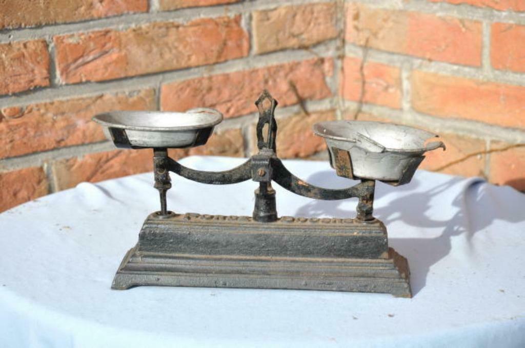 §ancienne  balance jouet en fonte et alu, Enlèvement ou Envoi