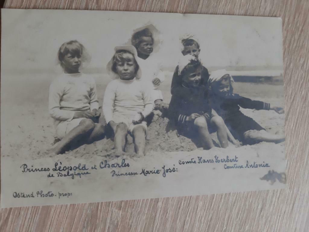2 photos Prince Léopold, Charles et Princesse Marie-Josée /, Collections, Maisons royales & Noblesse, Comme neuf, Carte, Photo ou Gravure