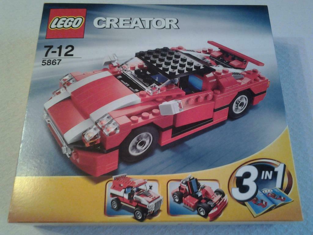 Lego Creator super sportwagen, Ophalen of Verzenden, Zo goed als nieuw, Complete set, Lego