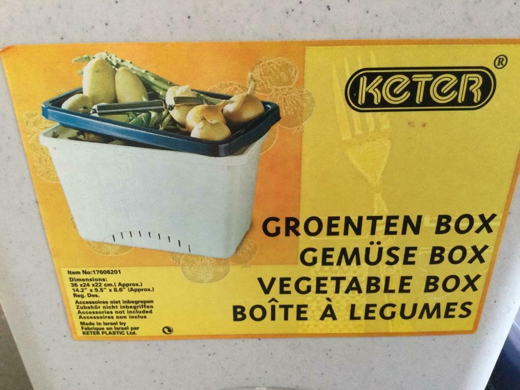 Groentenbak Keter 5kg, Ophalen of Verzenden, Gebruikt, Overige typen