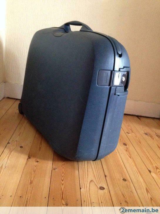 Valise Samsonite Koffer sur Roulette et Solide + Pèse Bagage, Antiquités & Art, Enlèvement ou Envoi