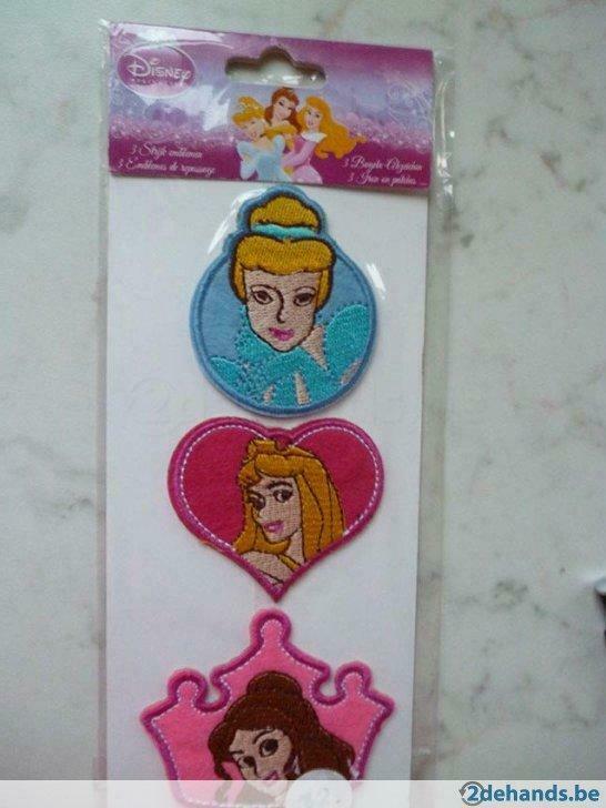 Strijk embleem Princess nieuw, Nieuw