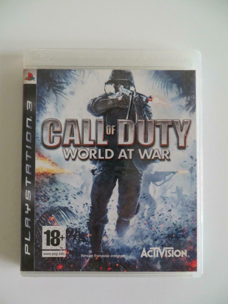 Jeu PS3 Call of Duty World at War, Online, Enlèvement ou Envoi, 1 joueur, À partir de 18 ans