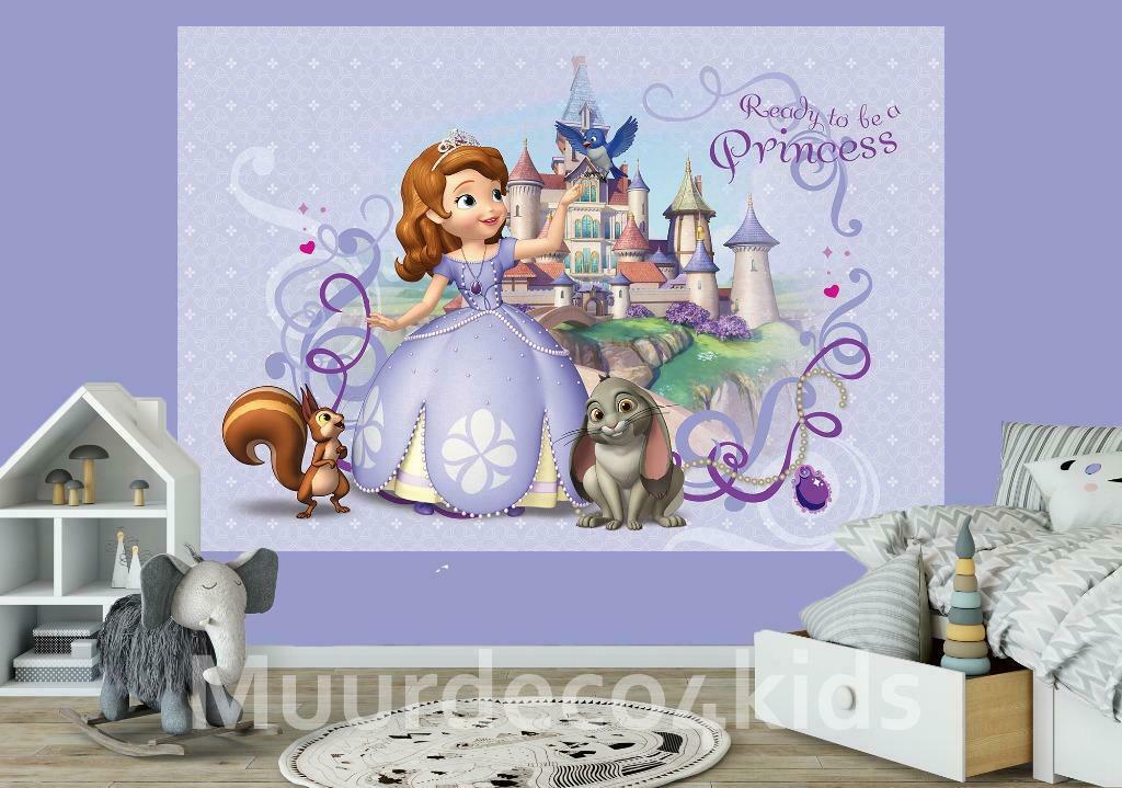 Sofia het prinsesje fotobehang L, div. afm. Muurdeco4kids, Enlèvement ou Envoi, Neuf, Décoration murale