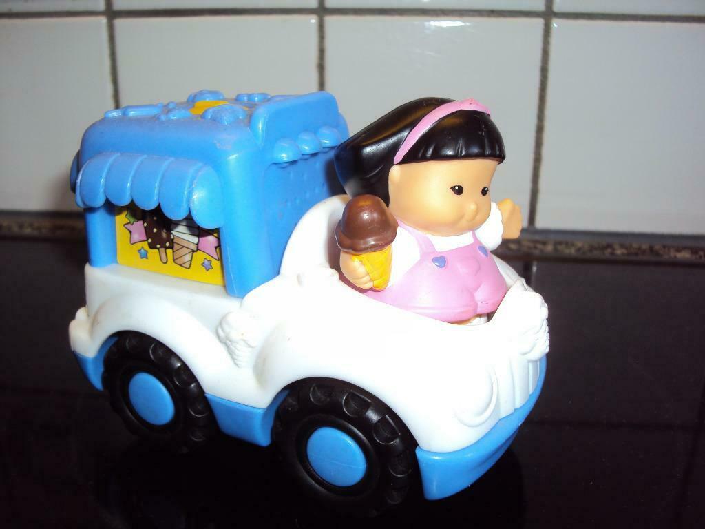 Fisher price, ijsjes auto met muziek en popje, Ophalen of Verzenden, Gebruikt, Auto of Voertuig