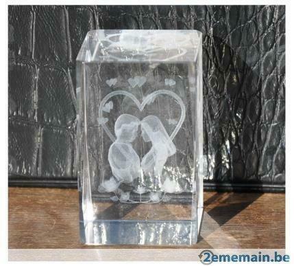 presse papier cristal decor mariage, Enlèvement ou Envoi