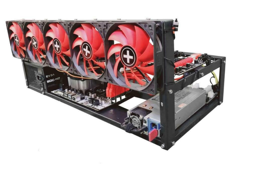 Mining Rig Voor Maximaal 8 GPU's HiveOS - ETH ERGO Bitcoin, Ophalen of Verzenden, Nieuw, 4 GB