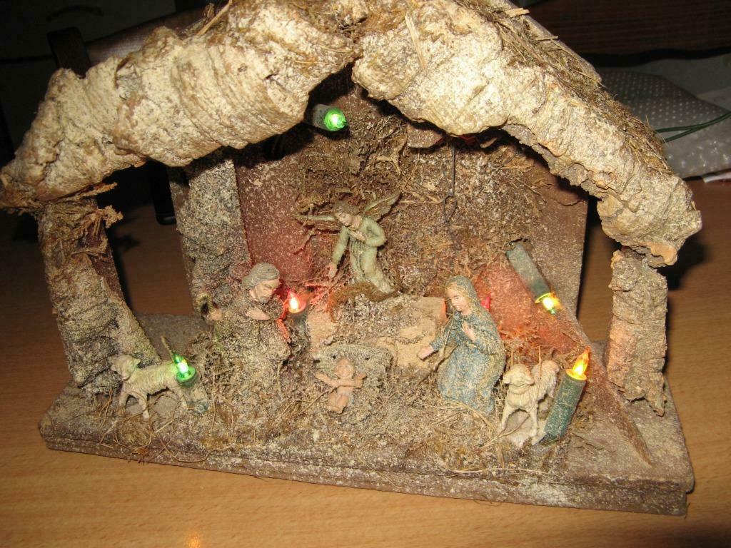 Crèche électrique avec personnages, Divers, Enlèvement ou Envoi, Utilisé