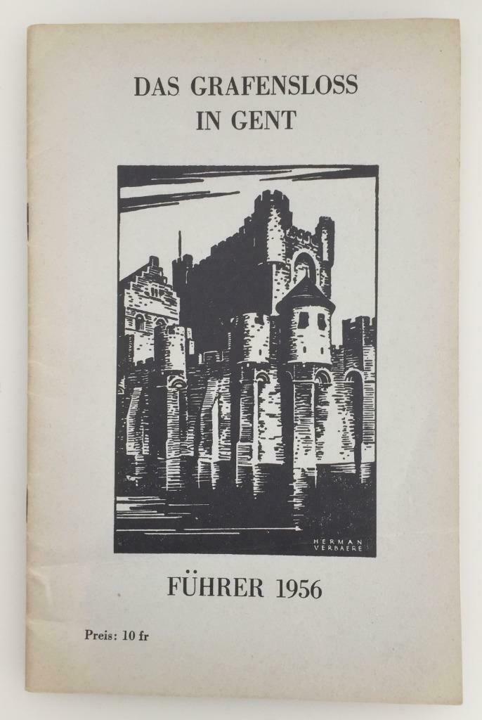 Duitstalige reisgids Gravenkasteel Gent 1956, Boeken, Ophalen of Verzenden, Gelezen