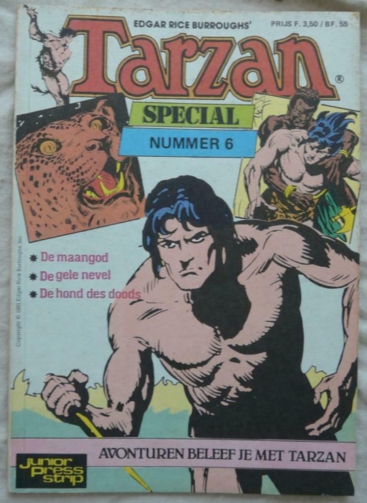 Strip Comic, Tarzan, SPECIAL Nr.6, Junior Press, 1981.(1), Boeken, Strips | Comics, Europa, Ophalen of Verzenden, Edgar Rice Burroughs