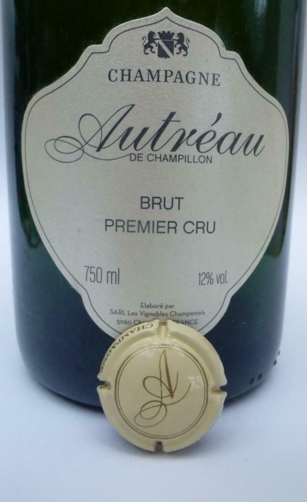 Autréau de Champillon champagne capsule, Verzamelen, Verzenden, Gebruikt, Frankrijk, Champagne