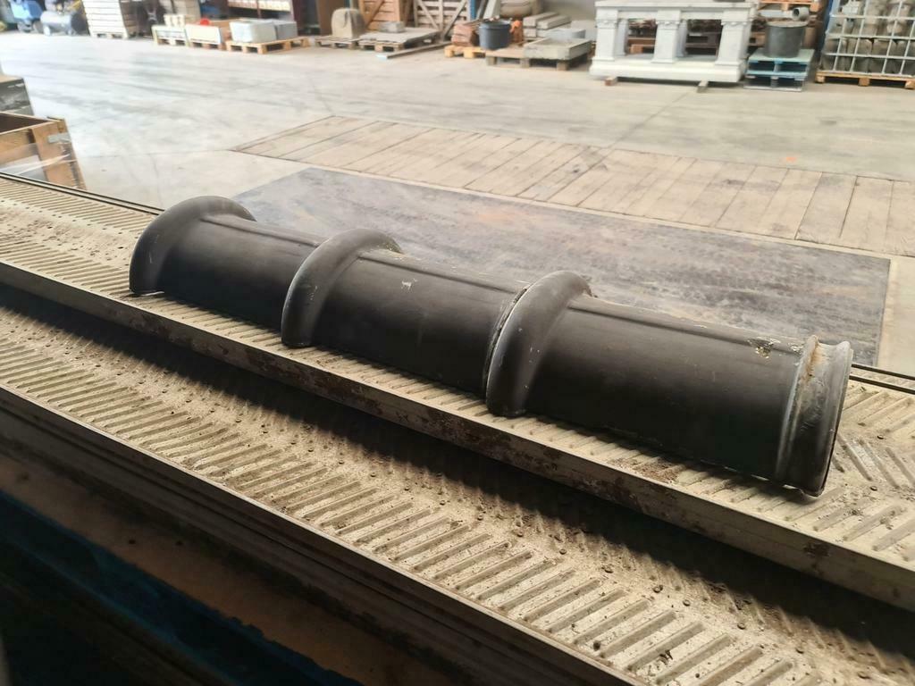 blauwgesmoorde nokpannen , zwarte nokken uit recuperatie, Enlèvement, Comme neuf