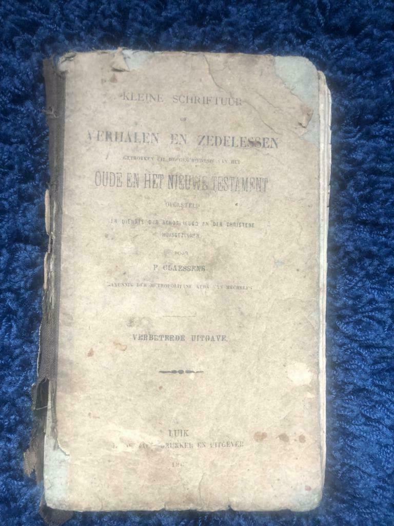 boek verhalen en zedelessen getrokken uit het Oude Testament, Ophalen of Verzenden