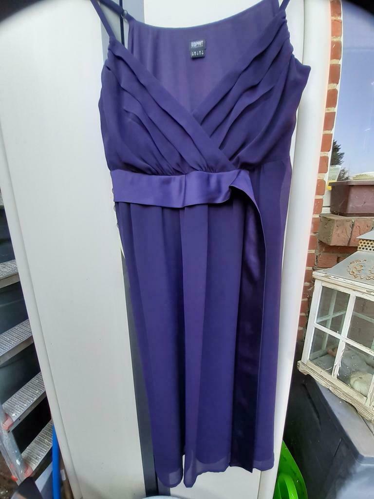 Robe de soirée Esprit, Taille 38/40 (M), Enlèvement ou Envoi, Comme neuf, Violet