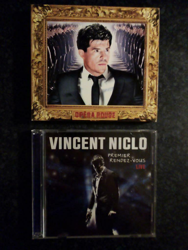 Vincent Niclo 2 doubles CD + DVD TBE, Enlèvement ou Envoi, Du modernisme à nos jours, Chant, Avec livret