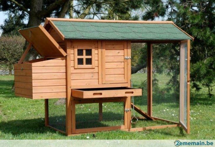 Poulailler abri poule caille volaille clapier lapin NEUF, Envoi, Neuf