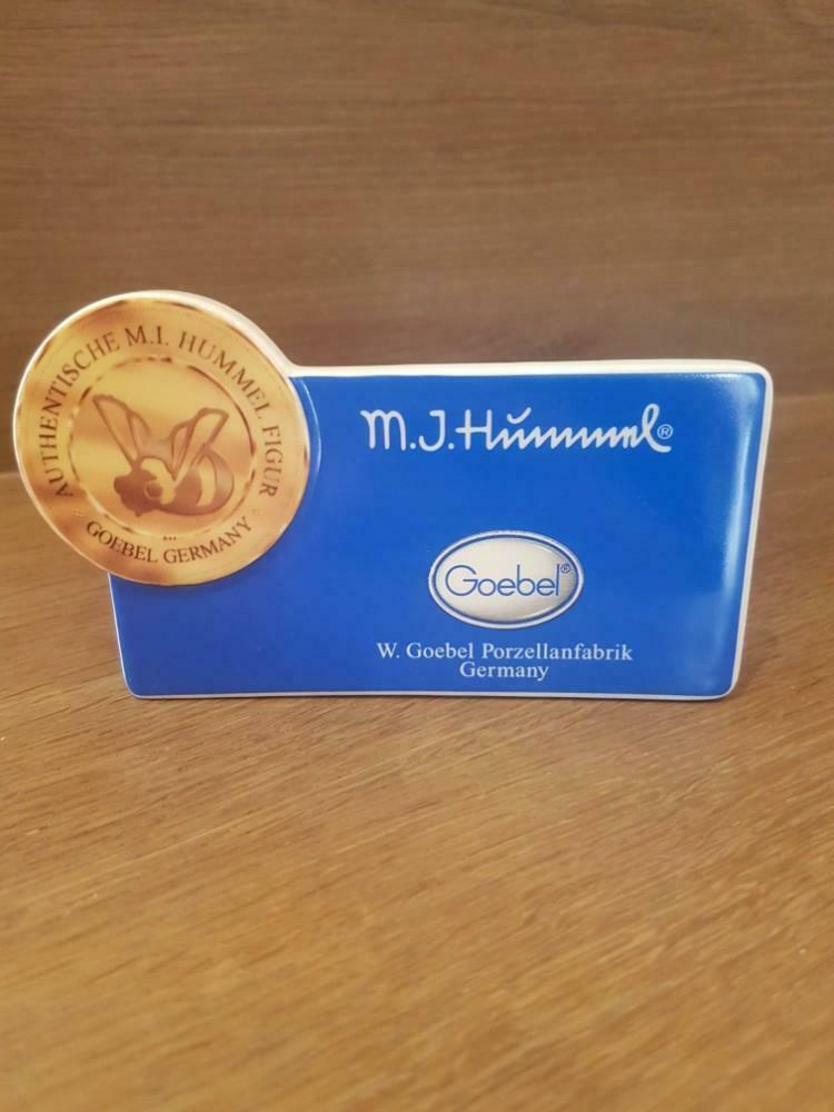 Hummel: blauw handelaarsplaat, Ophalen of Verzenden, Hummel