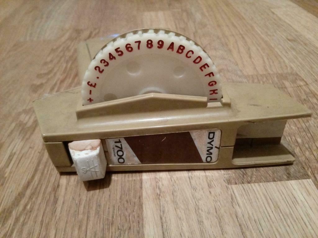 DYMO ancien/vintage, Enlèvement