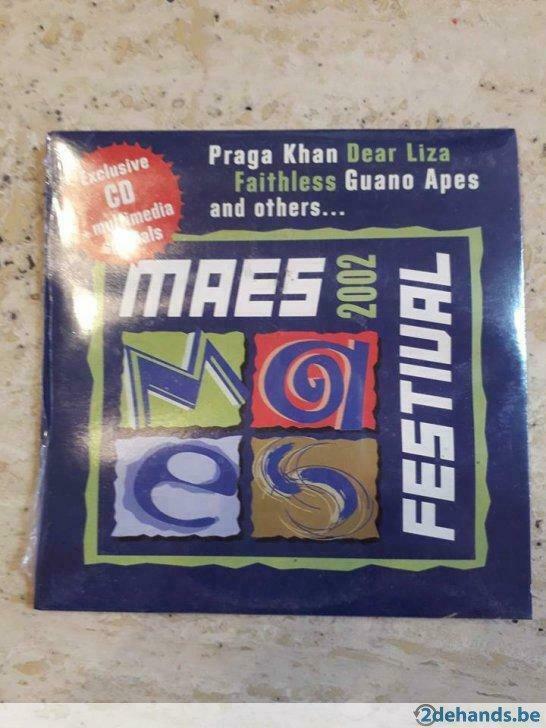 cd festival maes 2002', CD & DVD, CD | Compilations, Neuf, dans son emballage, Pop, Enlèvement ou Envoi