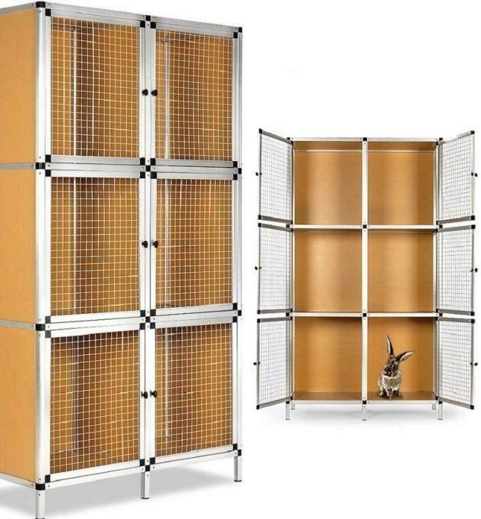 Clapier elevage box lapin clapier 6 casiers XXL lievre NEUF, Animaux & Accessoires, Rongeurs & Lapins | Accessoires, Neuf, Envoi