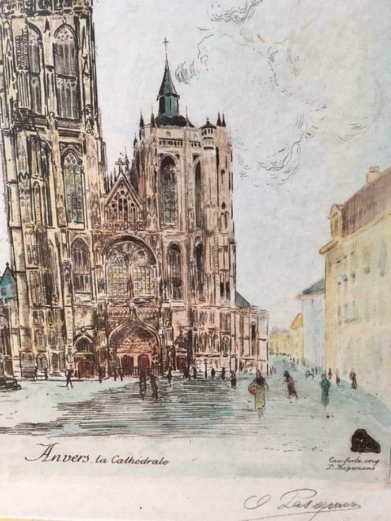 Gravure Antwerpen, Enlèvement