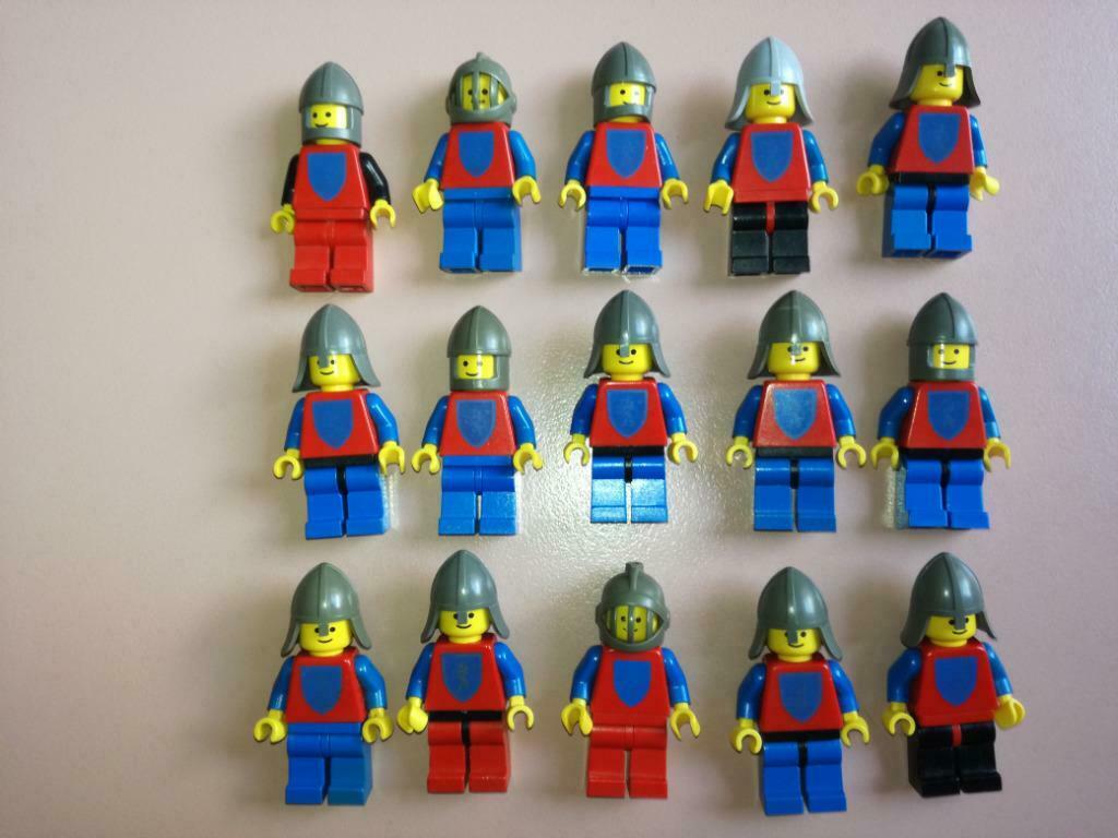 lego ridders leeuwenridders minifigs kasteel castle - lot E, Ophalen of Verzenden, Gebruikt, Lego
