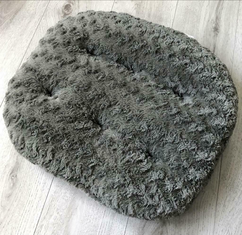 Tapis coussin Deco design animaux chien chat gris doudou, Neuf